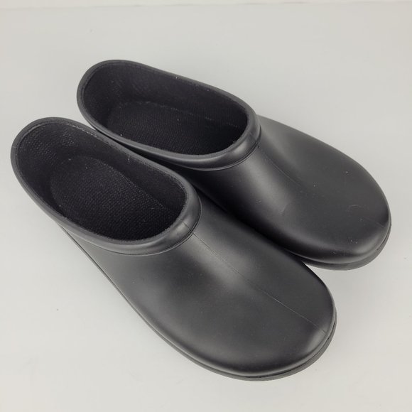 Sloggers Shoes Sloggers Mens Black Slip On Outdoor Garden Clogs